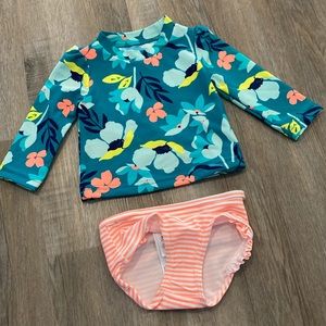 Carter’s Baby Girl Swim Rashguard